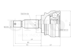 ШРУС внешний photo