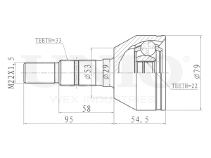 ШРУС внешний photo