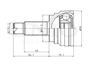 Outer CV joint photo