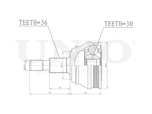 Outer CV joint photo