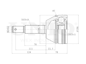Outer CV joint photo
