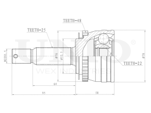 Outer CV joint photo