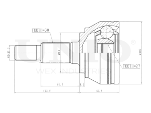 Outer CV joint photo