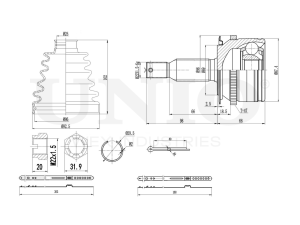Outer CV joint photo
