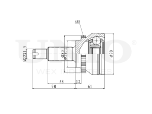 Outer CV joint photo