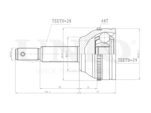 Outer CV joint photo