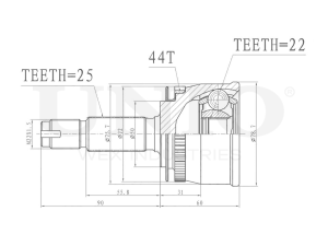 Outer CV joint photo