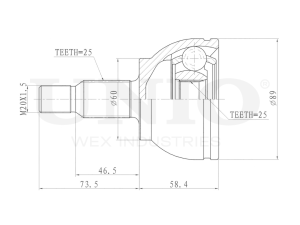 Outer CV joint photo