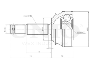 Outer CV joint photo