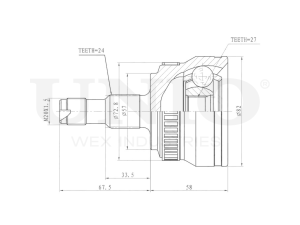 ШРУС внешний photo
