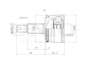 ШРУС внешний photo