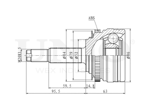Outer CV joint photo