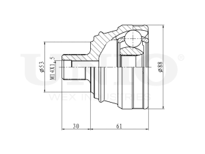 Outer CV joint photo