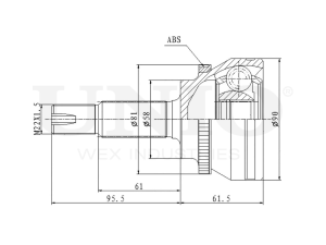 Outer CV joint photo