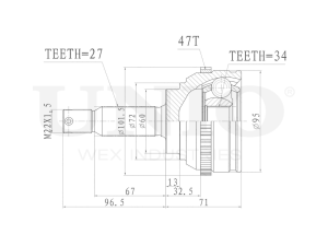 Outer CV joint photo