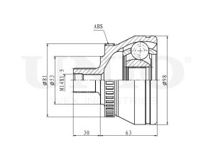 Outer CV joint photo