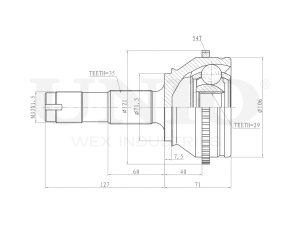 Outer CV joint photo