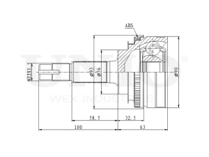 Outer CV joint photo