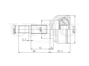 Outer CV joint photo