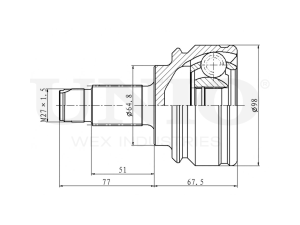 Outer CV joint photo