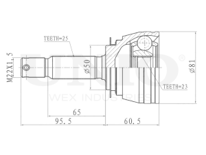 Outer CV joint photo