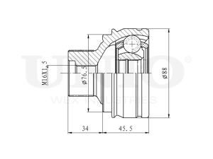 Outer CV joint photo