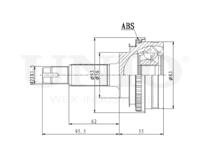 Outer CV joint photo