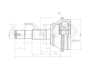ШРУС внешний photo