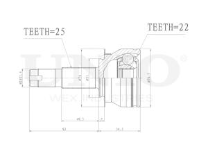 ШРУС внешний photo