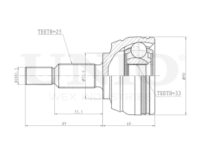 ШРУС внешний photo