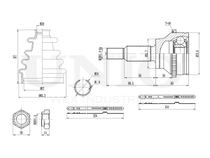 ШРУС внешний photo