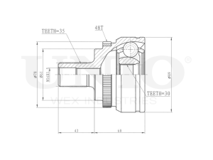 ШРУС внешний photo