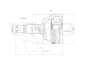 ШРУС внешний photo