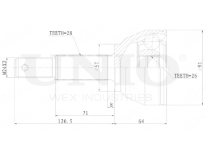 ШРУС внешний photo