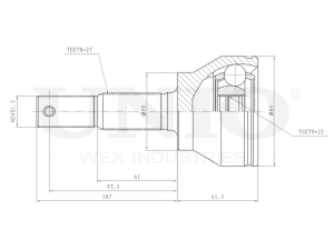 Outer CV joint photo