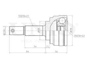 Outer CV joint photo