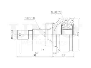 ШРУС внешний photo