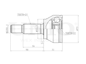 ШРУС внешний photo