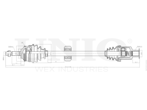 Front right drive shaft assembly photo