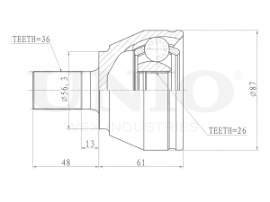 Outer CV joint photo