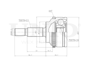 Outer CV joint photo