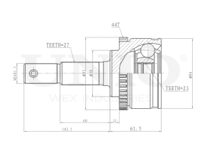 Outer CV joint photo