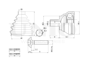 ШРУС внешний photo