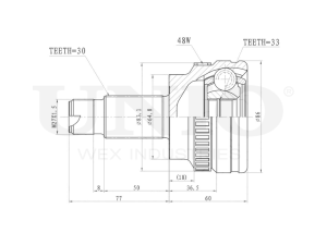 Outer CV joint photo