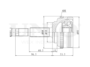 Outer CV joint photo