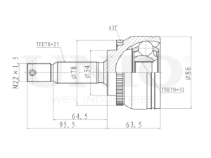 Outer CV joint photo