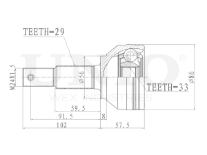ШРУС внешний photo