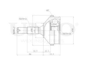 Outer CV joint photo