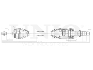 Front right drive shaft assembly photo