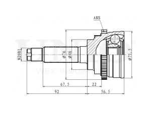 Outer CV joint photo